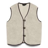 Gilet sans manches Beige Femme Vero Moda Cleo