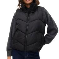 Women's black sleeveless down jacket Vero Moda Ligaeva