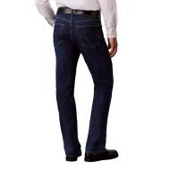 Dunkelblaue Herrenjeans von Calvin Klein, Standard Straight Ansicht 2