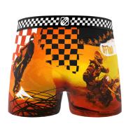 Boxer masculino negro/amarillo Freegun Cross ver 2