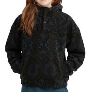 Schwarzes Damen-Sweatshirt mit Muster von O'Neill Superfleece günstig