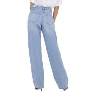 Jean Droit Taille Basse Bleu Clair Femme JDY Katie 1006 vue 2