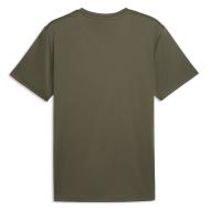 T-Shirt Kaki Homme Puma Essential Poly vue 2
