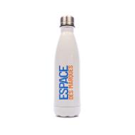Trinkflasche aus Stahl Weiß 700ml