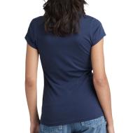 Marine T-Shirt Frau G-Star Raw Eyben D21314 Ansicht 2