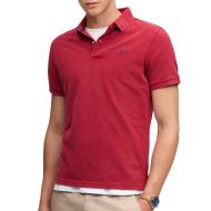 Polo Rouge Homme Superdry Classic Pique