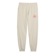 Girl's Puma Script Jogging Beige affordable