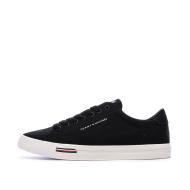 Baskets Noires Homme Tommy Hilfiger Vulc Core Rwb pas cher