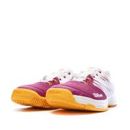 Chaussures de tennis Blanches/Roses Femme Wilson Kaos K 2.0 vue 6