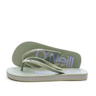 O'NeillProfile Logo Printed Girl's Khaki Flip Flops affordable
