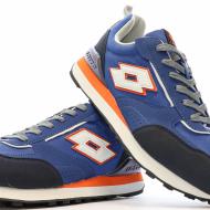 Lotto Twenty 5 Blue/White/Orange Men's Sneakers Photo of the Espace des Marques %store% store - view of %key%