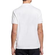 Polo Blanc Homme Lacoste Regular Fit Pima vue 2