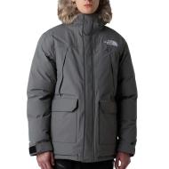 Parka gris para hombre The North Face Mcmurdo