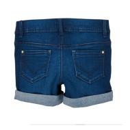 Pantalón corto azul oscuro para niña Name it Frose ver 2