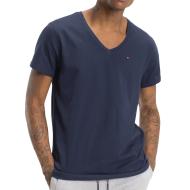 Tommy Jeans Original V Herren-T-Shirt in Marineblau günstig