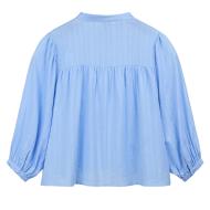 Blaue Damenbluse von Teddy Smith, Modell „Apoline“ Ansicht 2