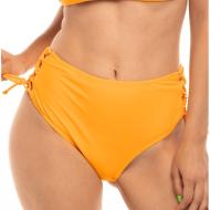 Braguita de bikini de cintura alta amarilla Sun Project para mujer
