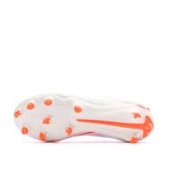 Chaussures de football Blanc/Rouge Garçon Puma Ultra 5 vue 5