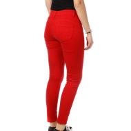 Pantalon Skinny Push Up Rouge Femme My Tina's 260 vue 2