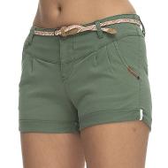 Womens Ragwear Heeven Shorts Grün