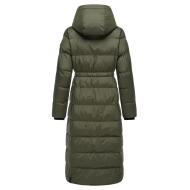 Doudoune Kaki Femme Ragwear dark vue 2