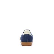 Baskets Bleu Marine/Blanc Homme Adidas Samba vue 3