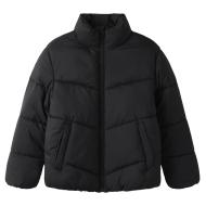 Schwarze Daunenjacke für Mädchen „Name it Forty“