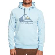Hellblaues Quiksilver Biglogohood-Sweatshirt für Herren