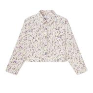 Chaqueta blanca/morado para niña de Le Temps Des Cerises Ves barato