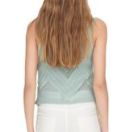 JDY Sun Women's Water Green Mesh Tank Top Photo of the Espace des Marques %store% store - view of %key%