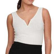 Women's white tank top JDY Fransiska