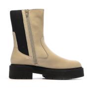 Geox Spherica Women's Beige/Black Boots Photo of the Espace des Marques %store% store - view of %key%