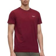 Men’s Bordeaux T-shirt by Pepe Jeans Originals