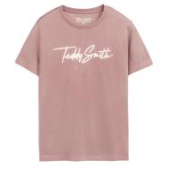 T-Shirt Rose Garçon Teddy Smith Evant pas cher