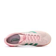Baskets Rose/Vert Adidas Gazelle vue 4