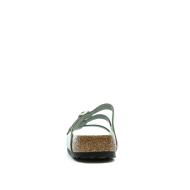 Sandales Vertes Femme Birkenstock Florida vue 3