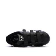 Baskets Noires Garçon Adidas Superstar vue 4