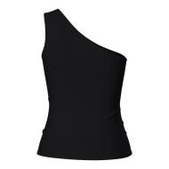Camiseta negra de mujer Pieces Cruka ver 3