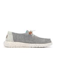 Hey Dude Wendy Heathered Slub Grey Heathered Women's Shoes Photo of the Espace des Marques %store% store - view of %key%