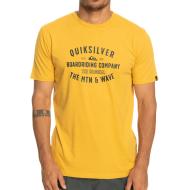 Men’s Yellow T-shirt – Quiksilver Flockup affordable