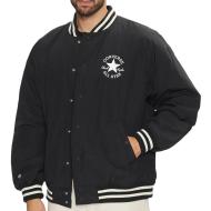 Chaqueta Converse Varsity Negra barato
