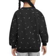 Sudadera Nike Snack Pack Negra, Niña ver 2