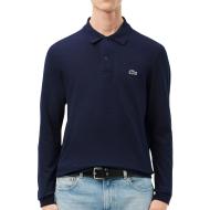 Polo Bleu Marine Homme Lacoste DH5523 pas cher