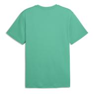 T-Shirt Vert Menthe Homme Puma Essential vue 2