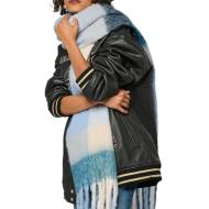Echarpe Bleu/Blanche Femme Kaporal MENNY vue 2
