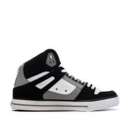 Men’s White/Black DC Shoes Pure High Trainers Photo of the Espace des Marques %store% store - view of %key%