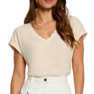Hellbeiges Damen-T-Shirt Morgan DIANA günstig