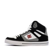 Weiße/schwarze Herren-Sneaker DC Shoes Pure High