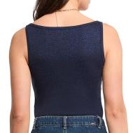 Morgan Women’s Navy Fancy Tank Top with Jewellery Photo of the Espace des Marques %store% store - view of %key%