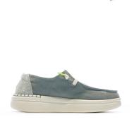 Hey Dude Wendy Rise Grey/Blue Women's Shoes Photo of the Espace des Marques %store% store - view of %key%